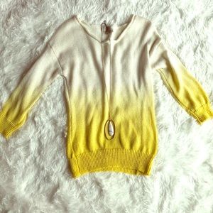 Ombré sweater
